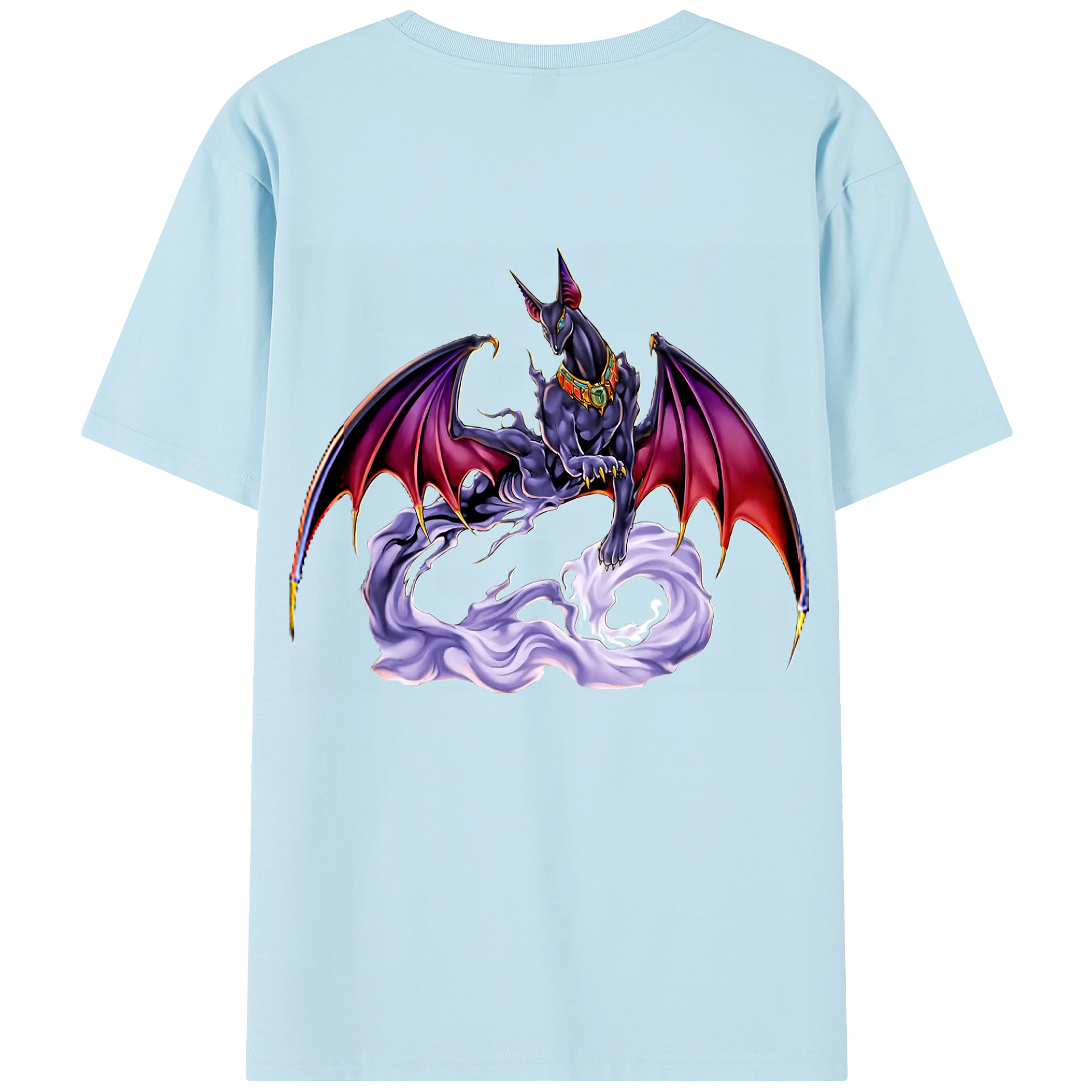 （画像用） 遊☆戯☆王 Yu-Gi-Oh! 綿100％半袖Tシャツ（背面プリント）